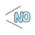 No bubble